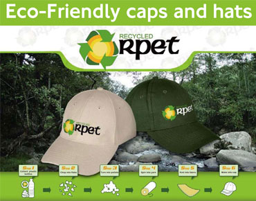 eco-friendly caps and hats